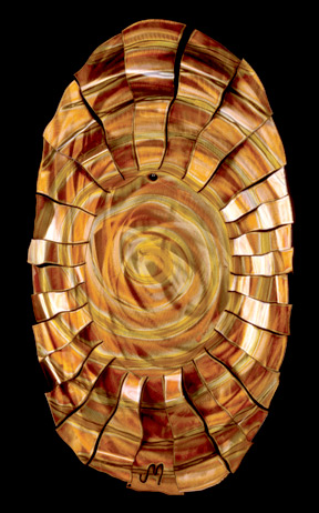 "Sun", Original, Copper Ellipse - Jason Mernick